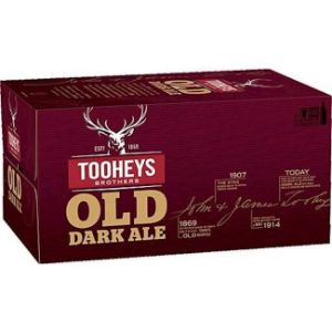 Picture of Tooheys Old 375ml Stubbie Carton 24 Pack