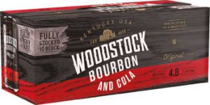 Picture of Woodstock & Cola 4.8% Premix Cans 375mL 10 Pack