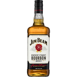 Picture of Jim Beam White Label Brbn 37% 1L