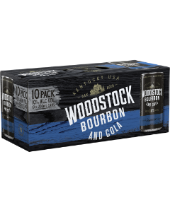 Picture of Woodstock & Cola 8% 10P Cans 375 ml