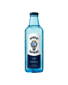 Picture of Bombay Sapphire Gin & Tonic Bottle 275Ml