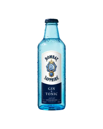Picture of Bombay Sapphire Gin & Tonic Bottle 275Ml