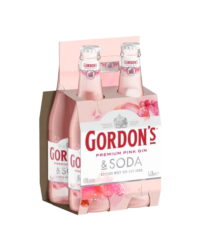 Picture of Gordon's Pink & Soda Bottle 330 ml