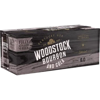 Picture of Woodstock & Cola 6% 10Pk 375 ml