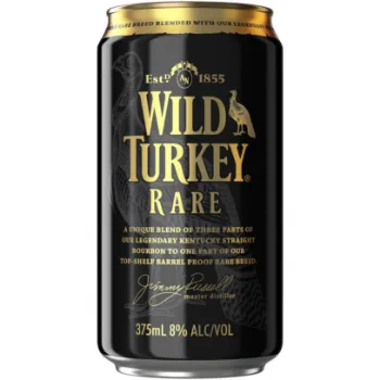 Picture of Wild Turkey Rare & Cola 8% Cans 375 ml