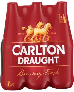 Picture of Carlton Draught Can 10pk 375ml
