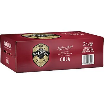 Picture of Black Douglas & Cola Can 375 ml