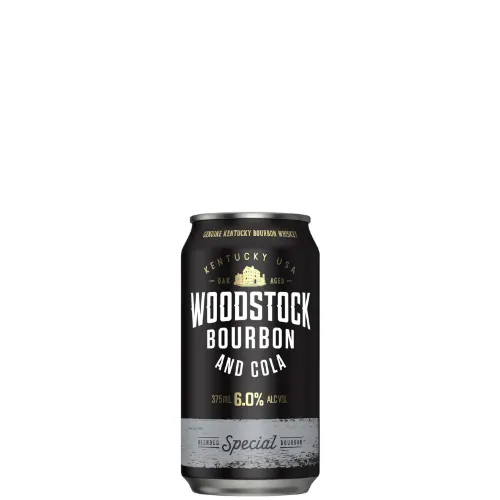 Picture of Woodstock Bourbon & Cola 6% 24 x 375ml Cans
