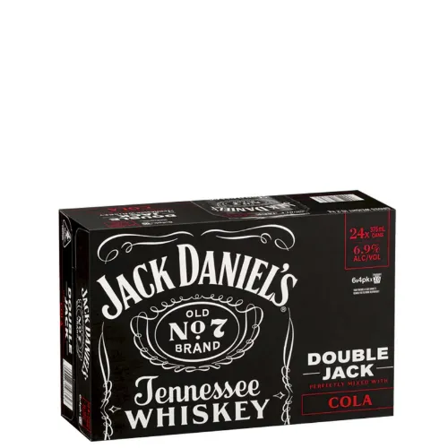 Picture of Jack Daniel's Double Jack & Cola 6.9% 24 x 375ml Carton