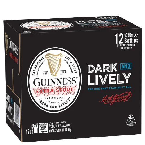 Picture of Guinness Extra Stout 750ml