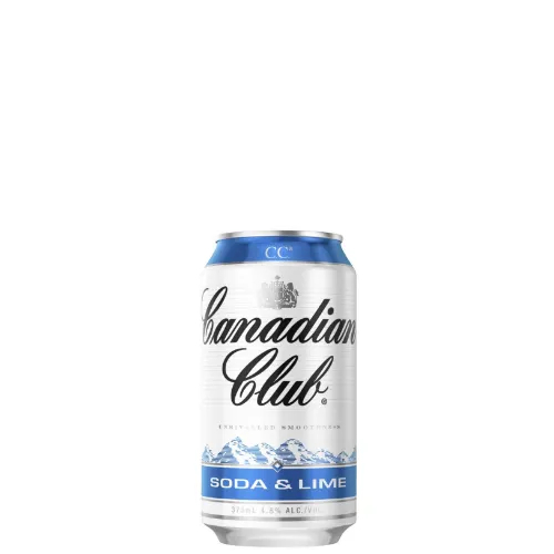 Picture of Canadian Club Soda Lime 10pk 375ml