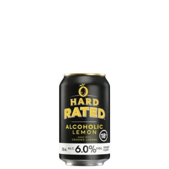Picture of Hard Rated Lemon 6% Cans 330ml