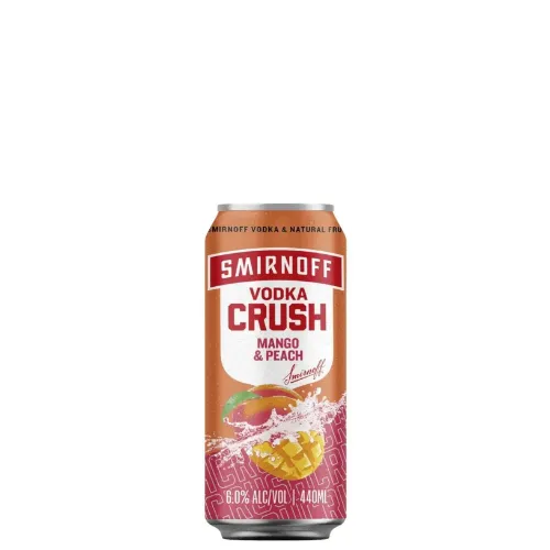 Picture of Smirnoff Crush Peach & Mango 440ml