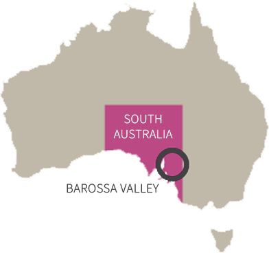 Map of Barossa Valley